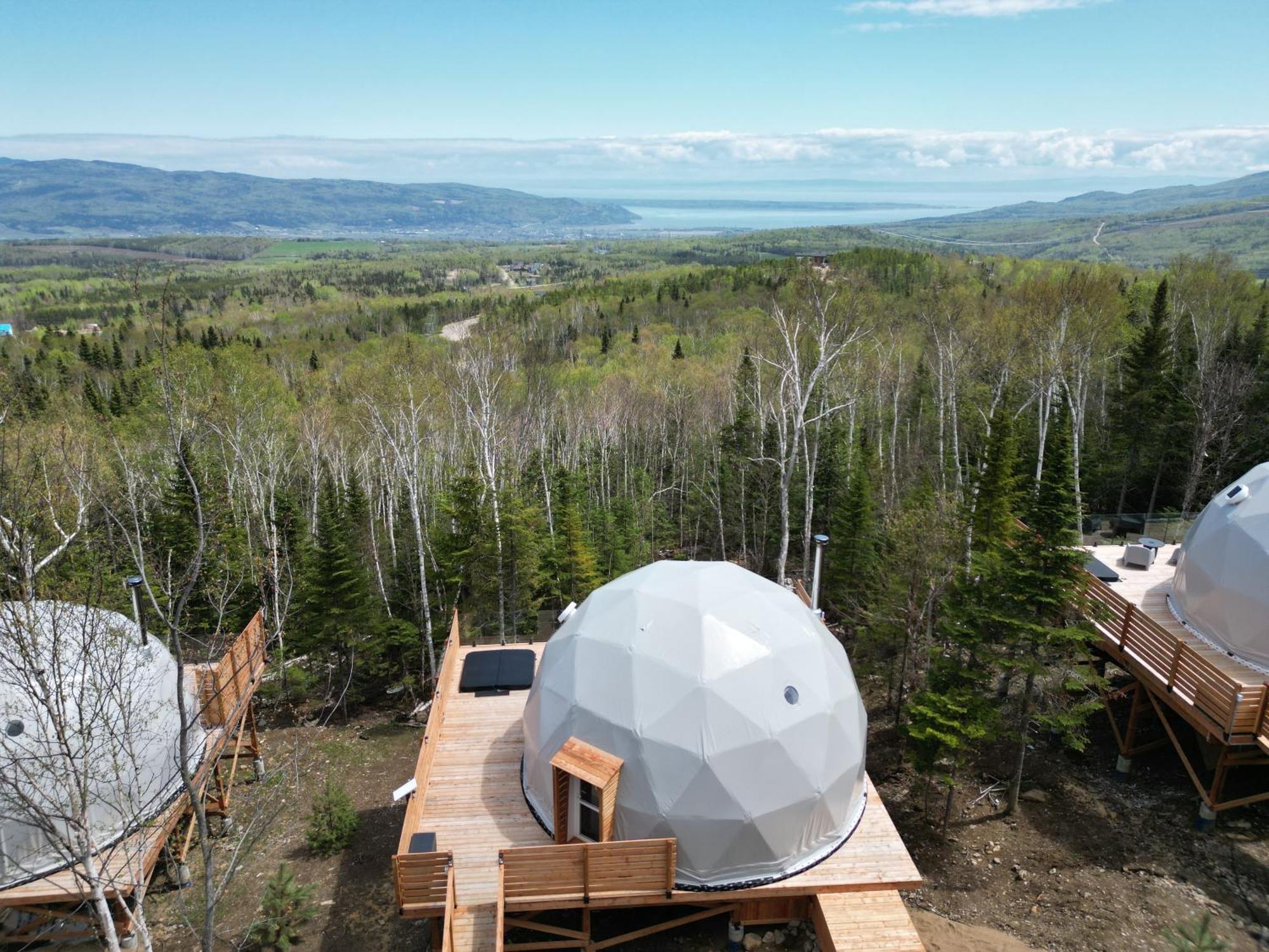Luxury tent Nordika Charlevoix Baie-Saint-Paul