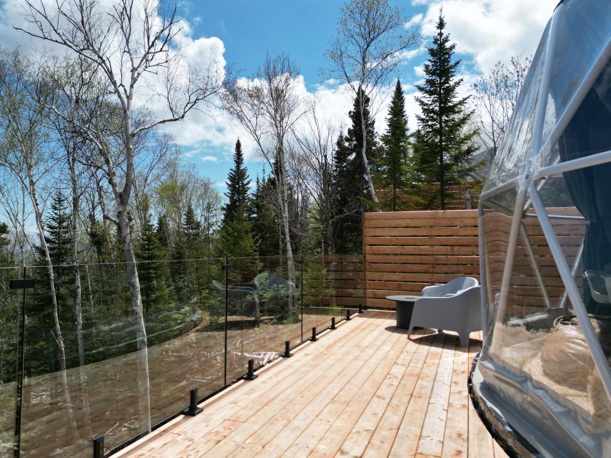 Luxury tent Nordika Charlevoix Baie-Saint-Paul