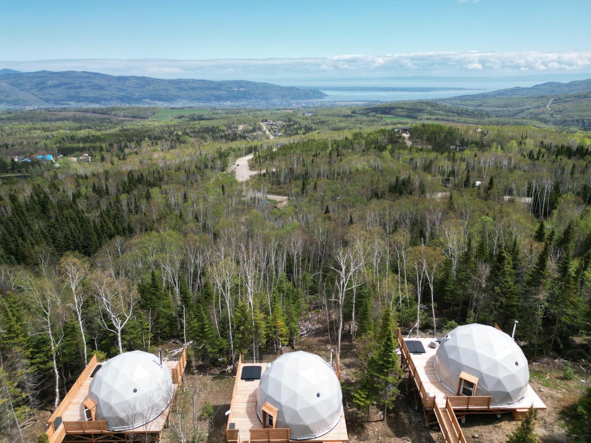 Luxury tent Nordika Charlevoix Baie-Saint-Paul