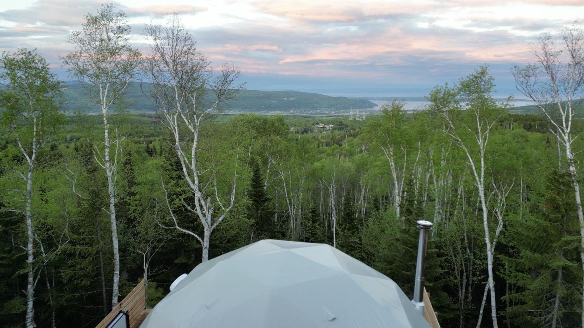 Nordika Charlevoix Luxury tent Baie-Saint-Paul