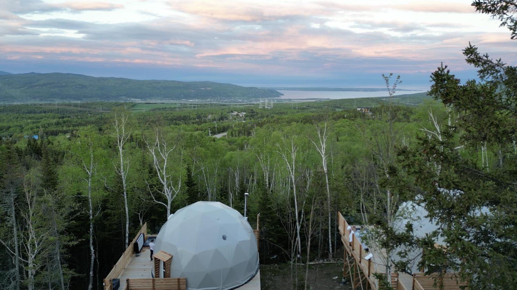 Nordika Charlevoix Luxury tent Baie-Saint-Paul